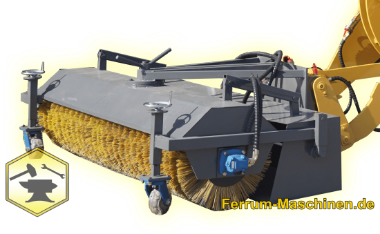 Kehrmaschine einfach für Radlader und Hoflader kaufen