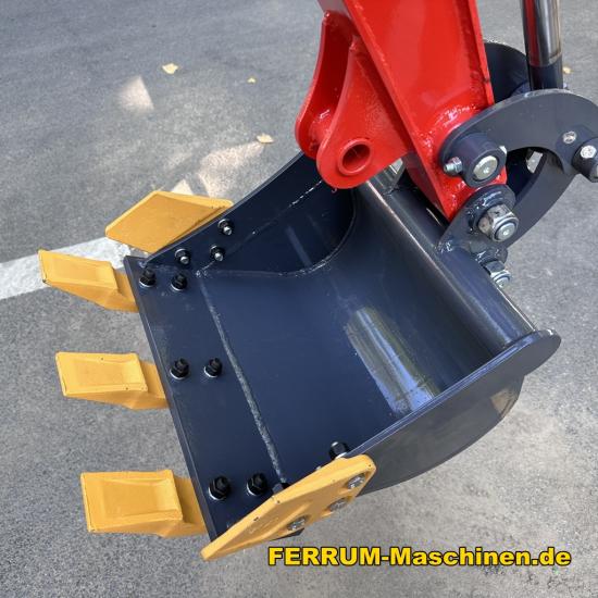 Preview: Minibagger kaufen - CT-12E mit 38cm Schaufel