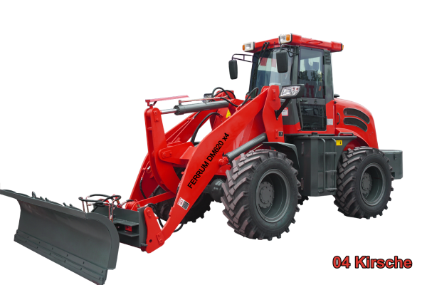 Preview: Radlader Ferrum DM625 x4 2,5Tonnen Hubkraft in Krischrot
